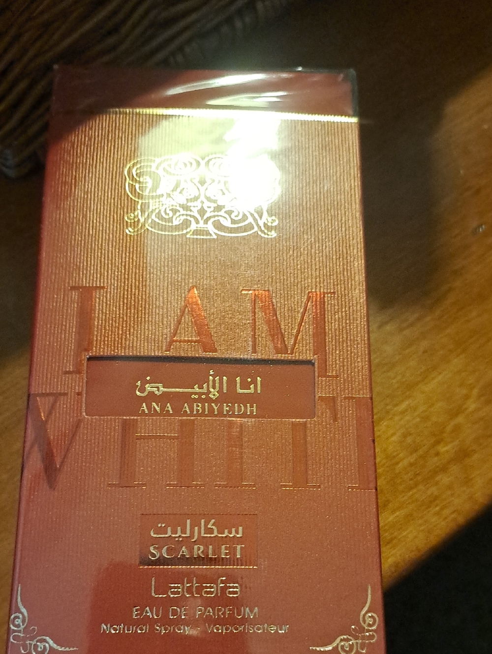 Lattafa Ana Abiykdh Scarlet Eau de Parfum - Red Packaging